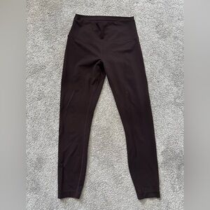 Lululemon Wunder Under Sequoia High-Waisted Leggings